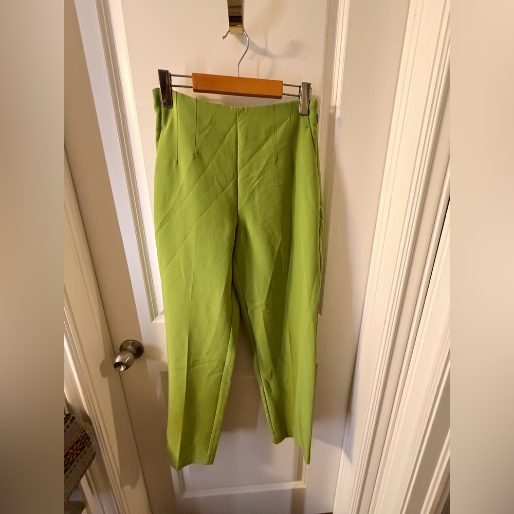 Dynamite Kendall Lime Green Women's Trousers